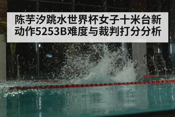 陈芋汐跳水世界杯女子十米台新动作5253B难度与裁判打分分析
